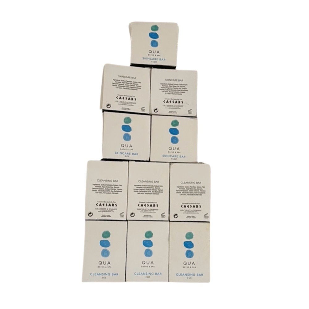 Lot of 11 Gilchrist & Soames cleansing Bars. Caesars Palace Qua
